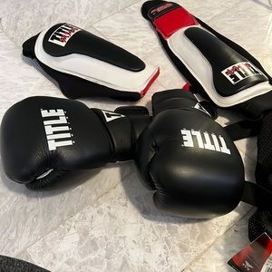 Brand new boxing gloves. Full set